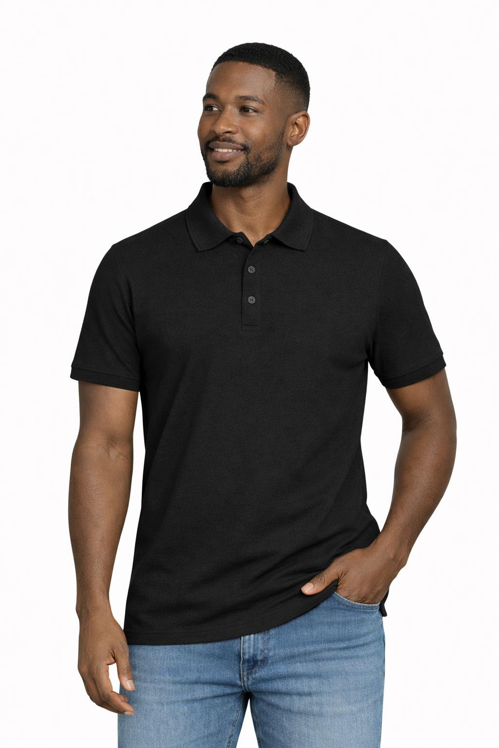 my-pride-business-man-t-shirt Polo Signature Homme – Coupe Ajustée en Coton Premium - Image 1